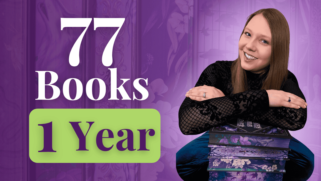 77 books 1 year